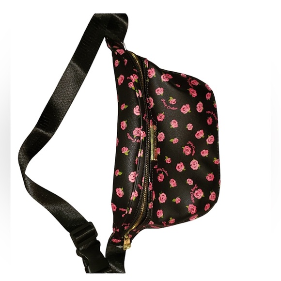 Juicy Couture Handbags - 🆕🔥JUICY COUTURE SUPER STYLISH&VERY CUTE FLORAL DESIGN BELT PACK/MAKEUP BAG NWT